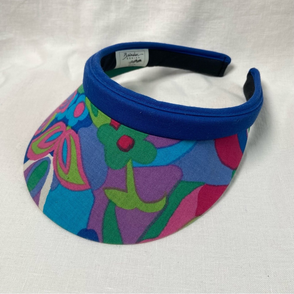 Vintage Brindan Design 70s Visor Hat